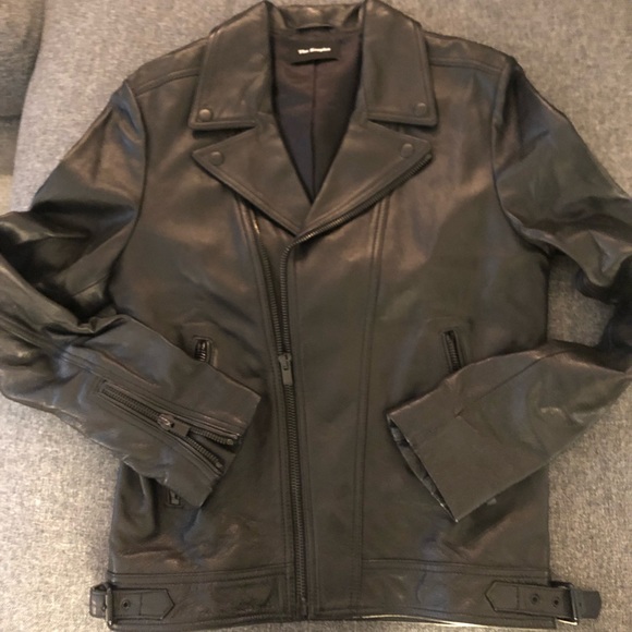 The Kooples Leather Biket Jacket (XS) - Picture 1 of 2